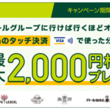 (訂正)７月はドトール100％無料・マック20％還元・バニラVISA17.5 ％還元など盛りだくさん